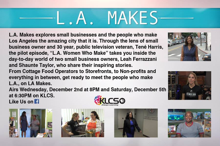 L.A. Makes Premieres Wednesday 12/2