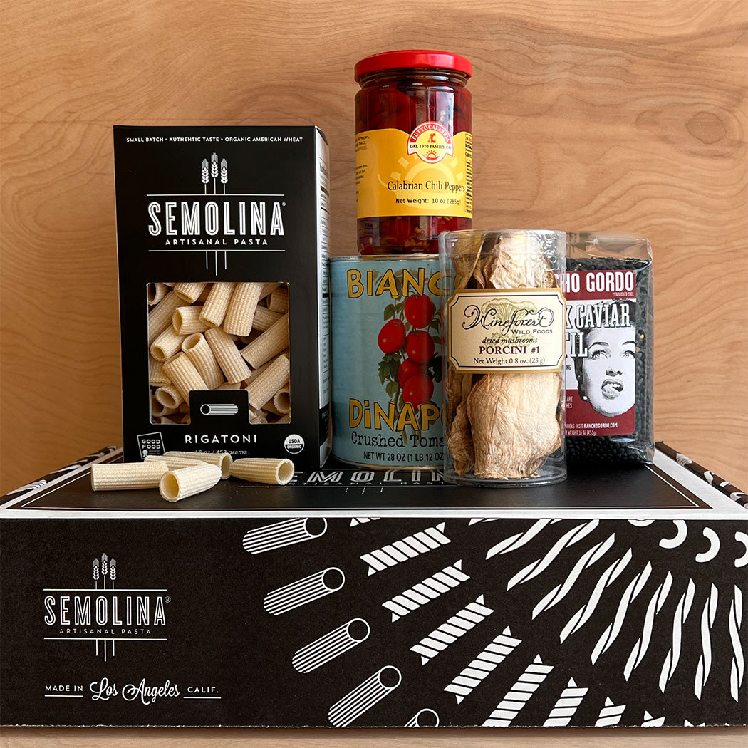 Semolina Mushroom-Lentil Bolognese Box